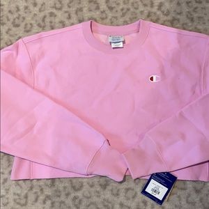 Cropped Champion Crewneck